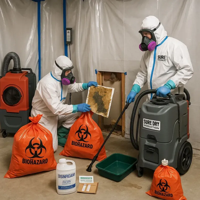 Contaminated Water Handling Protocols process in Osage, IA