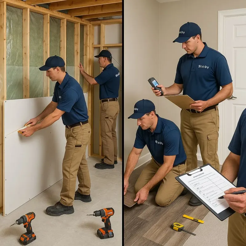 Repairs and Reconstruction process in Osage, IA